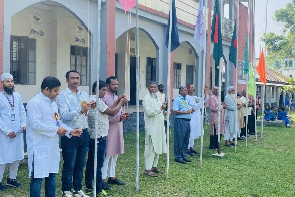 হাতিয়াব হাজী ছমির উদ্দিন উচ্চ বিদ্যালয় এর ৩৬ তম আন্তঃ হাউস বার্ষিক ক্রীড়া প্রতিযোগিতা -২০২৬  উদ্বোধনী অনুষ্ঠানে।